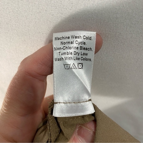 Coldwater creek beige women’s side zip trouser straight leg size 20 plus size - Picture 11 of 13